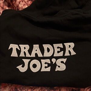 Black Trader Joe’s hoodie L